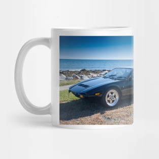 DeTomaso Pantera at the coast Mug